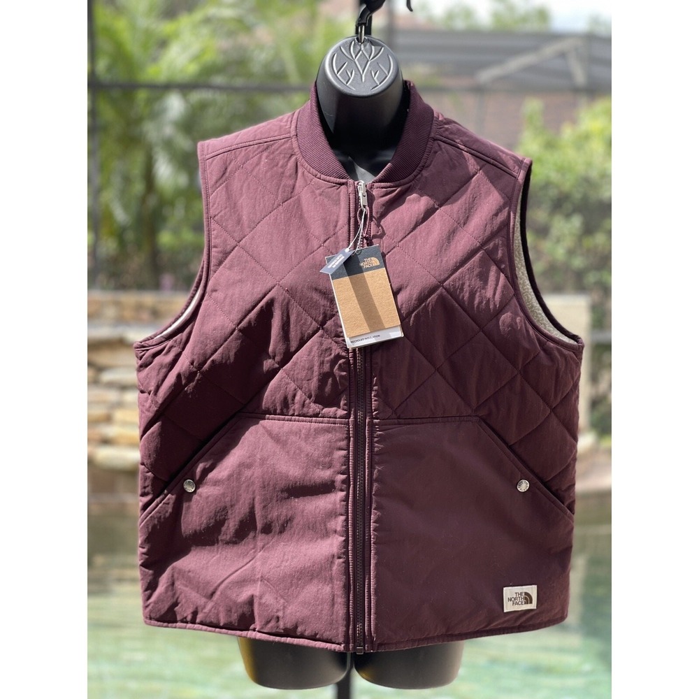 The North Face Women's Cuchillo Reversible Vest XL - Root Brown, New Tags